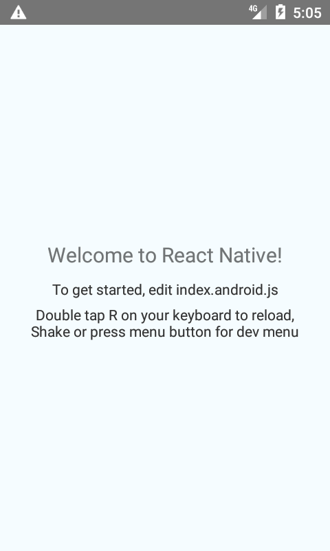mac react native android emulator